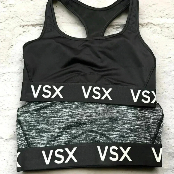 Pair of Victoria secret sports  bras S - Picture 1 of 5